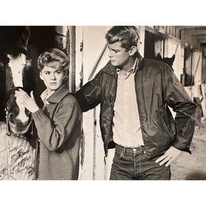 Vintage 1961 Susan Slade Movie Still Connie Stevens Troy Donahue Horse Photo